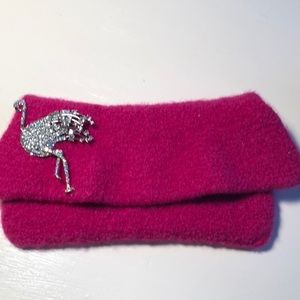 One of a kind handmade AnnB clutch